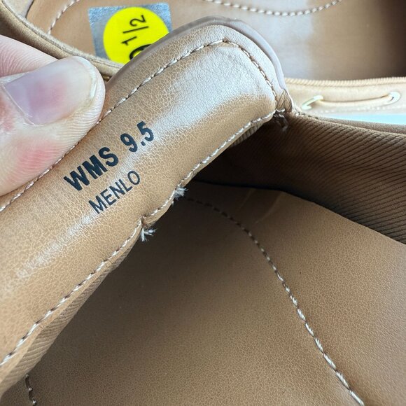 Dolce Vita Boat Shoes Modern Loafer Menlo Tan Size 9.5 - Picture 7 of 9